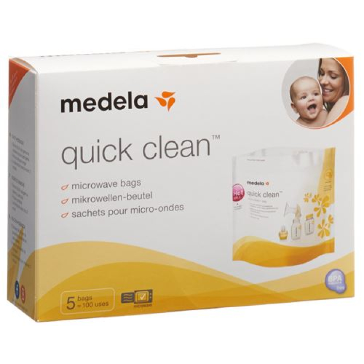 Medela Quick Clean Mikrowellenbeutel