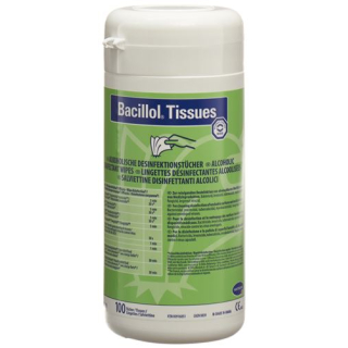 Bacillol Tissues surface disinfectant 100 pcs