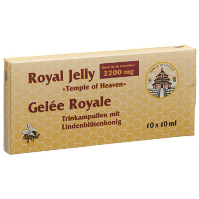 Royal jelly royal jelly trinkamp temple of heaven 10 x 10 ml