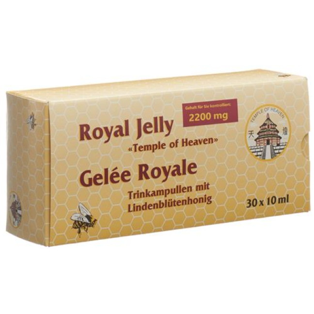 Royal Jelly Royal Jelly Trinkamp Temple of Heaven 30 x 10 ml