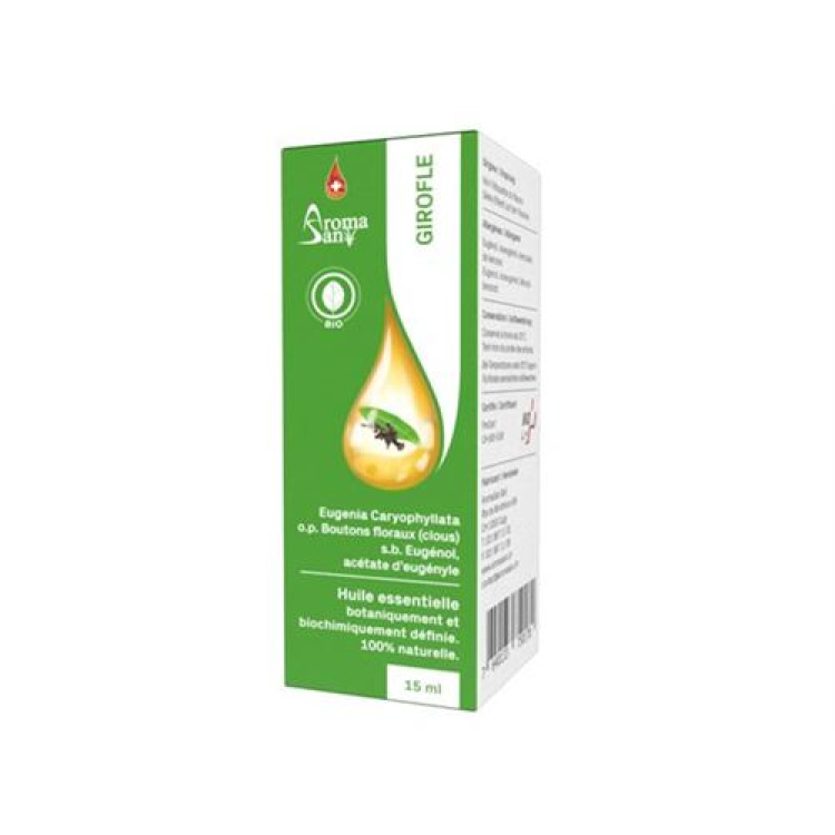 Aromasan klinčić Äth / ulje u kutijici Bio 15ml