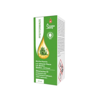 Aromasan peppermint ether/oil in box Bio 15 ml