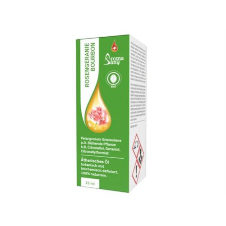 Aromasan Rosengeranie Äth / olio in scatole Bio 15ml