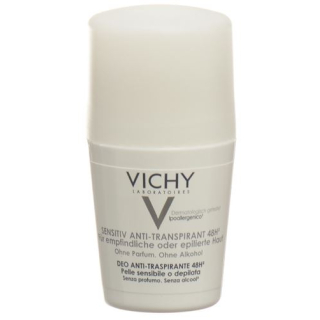 Vichy Deodorant for sensitive skin antiperspirant roll-on 50 ml