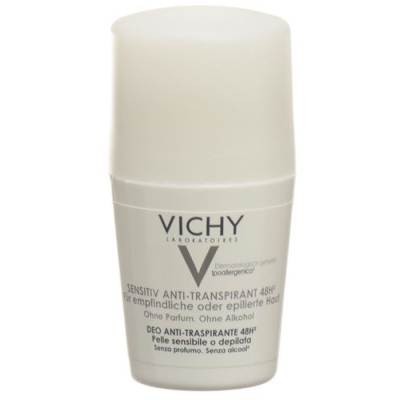 Vichy deo sensitive skin anti-perspirant roll-on 50ml