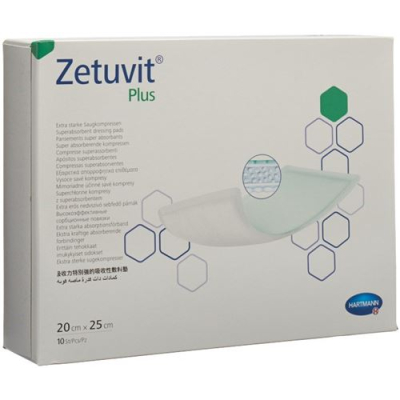 Zetuvit plus absorption association 20x25cm 10 pcs