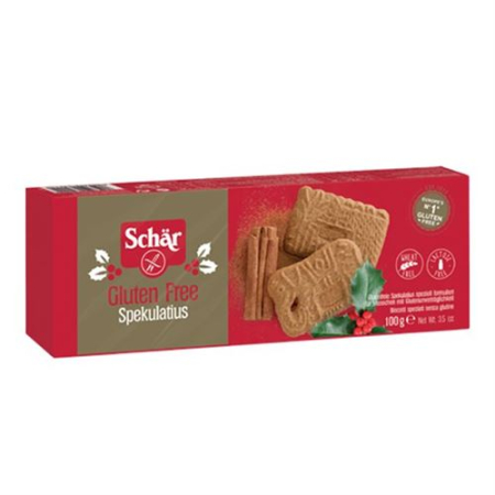 Schär Spekulatius Biscuits de Noël sans gluten 100 g