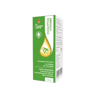 Aromasan Eucalyptus citriodora essential oil in box Bio 15 ml