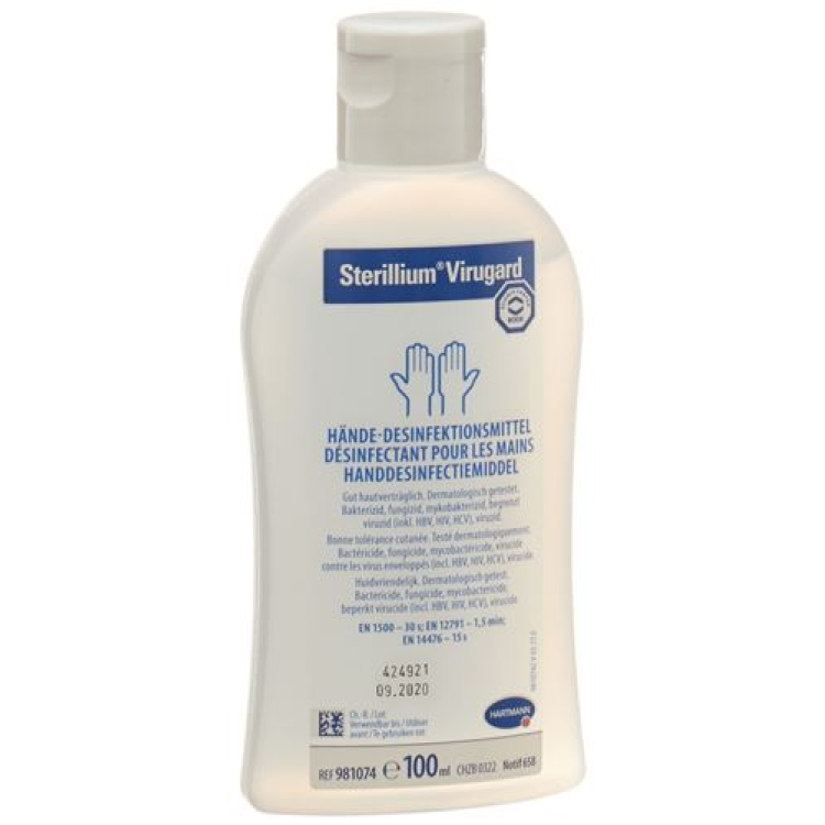 Sterillium® Virugard dezinfekcijsko sredstvo za roke Fl 100 ml