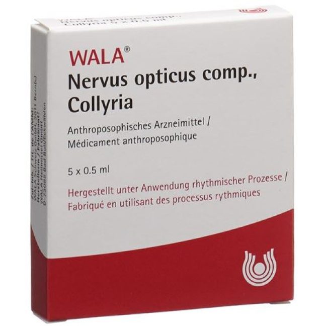 Comp. del nervio óptico de Wala. Gtt Oftálmico 5 x 0,5 ml