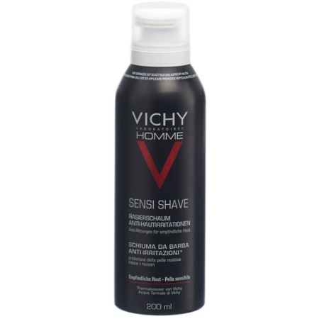 Vichy Homme Homme Shaving Foam Anti skin irritation 200 ml