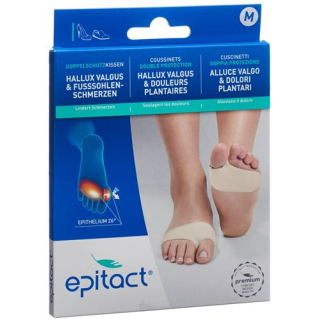 EPITACT foot cushion double protection M 24-27cm 1 pair
