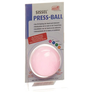 Sissel Press Ball pehmeä pinkki