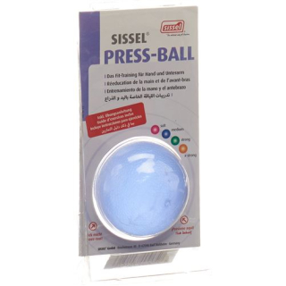 М'яч для пресу Sissel середнього синього кольору
