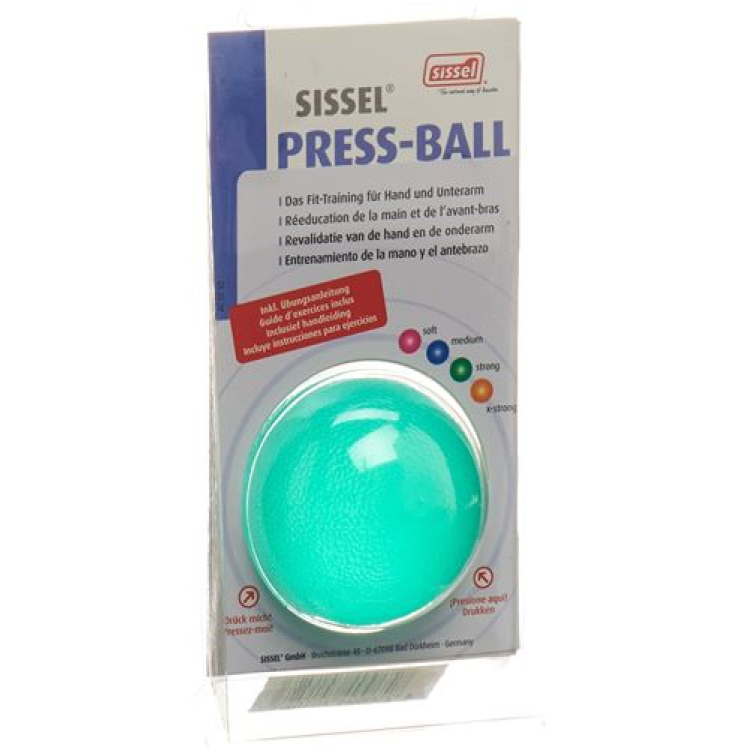 SISSEL Press Ball վառ կանաչ