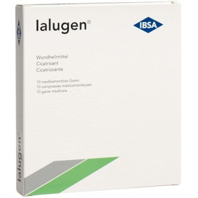 Ialugen medizinalgaze 10x10cm 10 កុំព្យូទ័រ