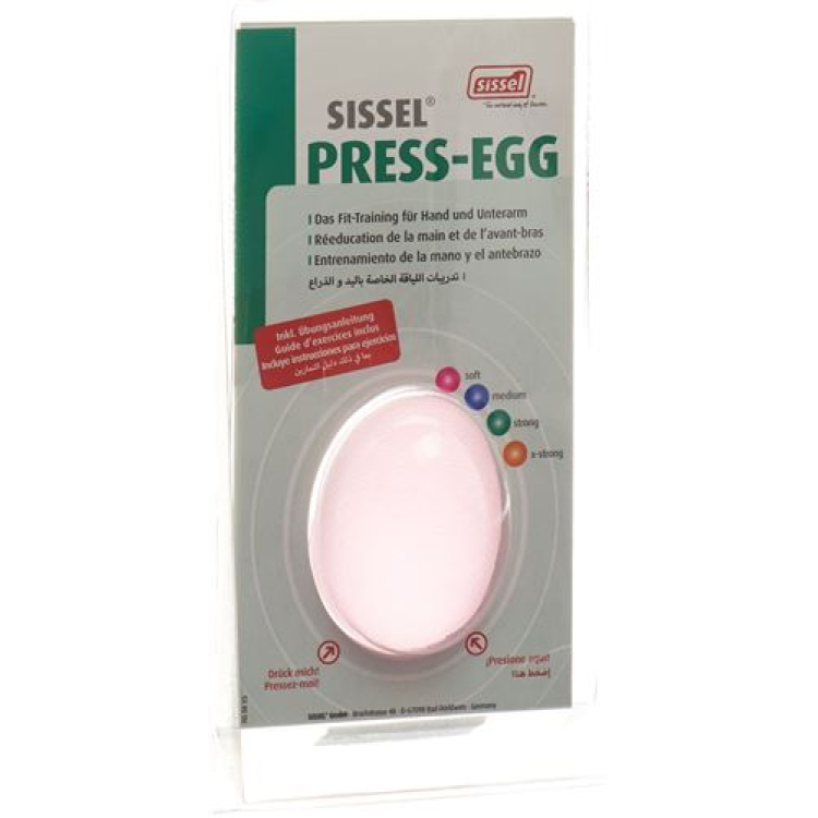 SISSEL Press Egg pehme roosa