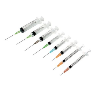 Terumo syringes 0.7x40mm 2.5ml with needles 100 pcs