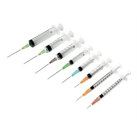 Terumo Syringes with Needles 0.7x40mm 2.5ml 100 Pcs
