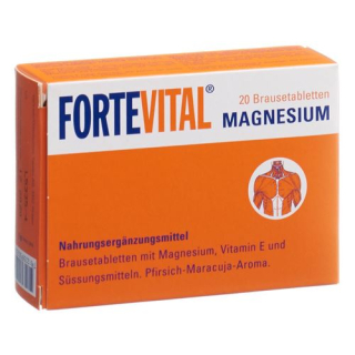 Fortevital magnesium effervescent tablets 20 pcs