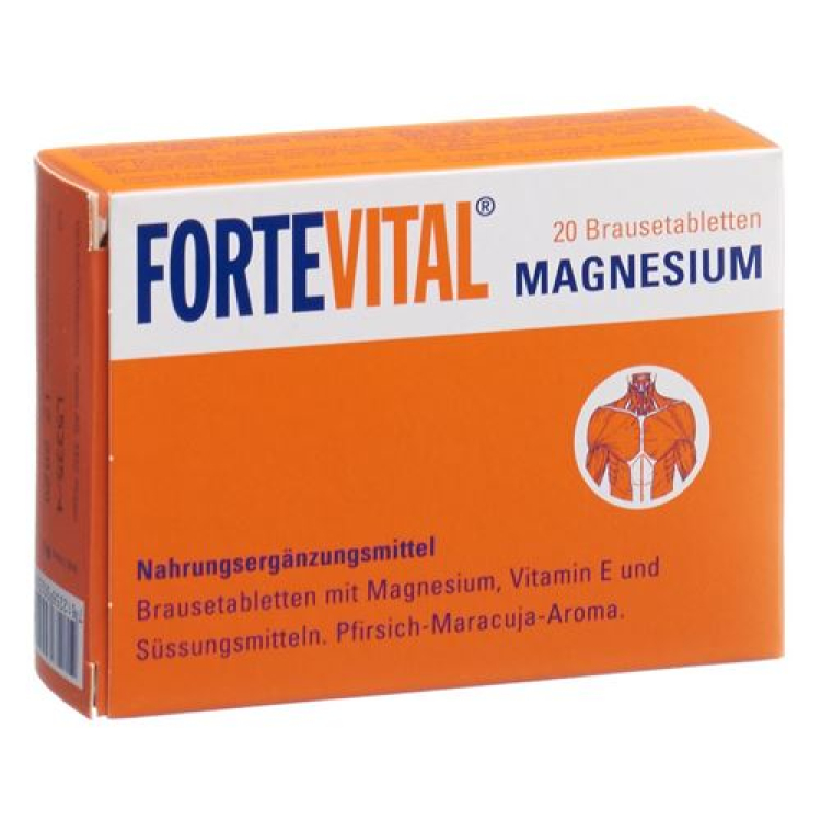 FORTEVITAL Αναβράζοντα δισκία μαγνησίου 20 τεμ