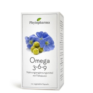 Phytopharma Omega 3-6-9 Kaps 110 kpl