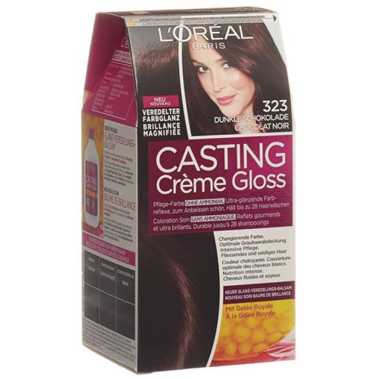 GJUTNING Creme Gloss 323 mörk choklad