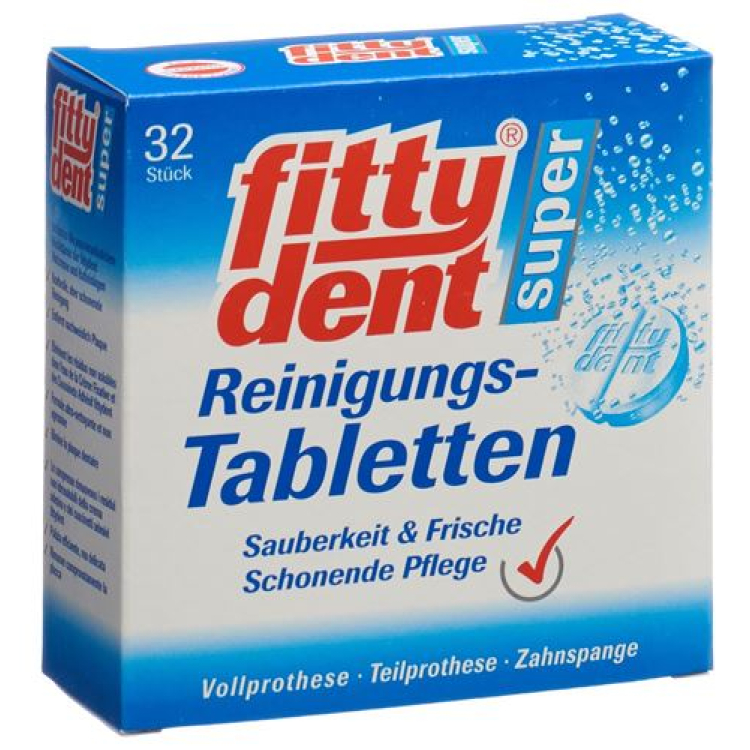 Fittydent Super Tabs 32 ширхэг