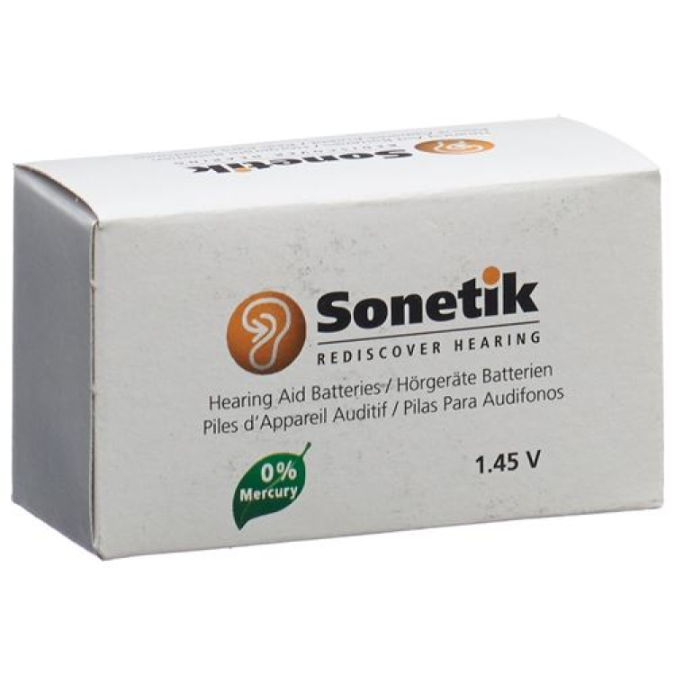 SONETIK بطاريات المساعدة السمعية A13 10 Blist 6 قطع