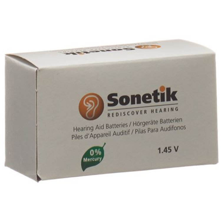 SONETIK Piles Auditives A312 10 Blist 6 pcs