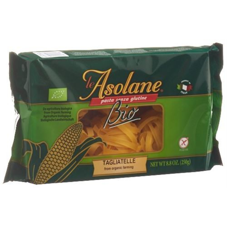 Le Asolane Tagliatelle Makaron Kukurydziany Bezglutenowy 250 g