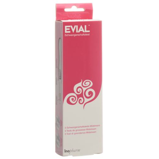 Evial pregnancy test 3 pieces