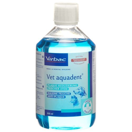 Διάλυμα VET AQUADENT για σκύλους/γάτες φιάλη 500 ml