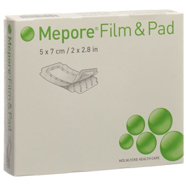 Mepore Film & Pad 5x7cm kvadratni 5 kos