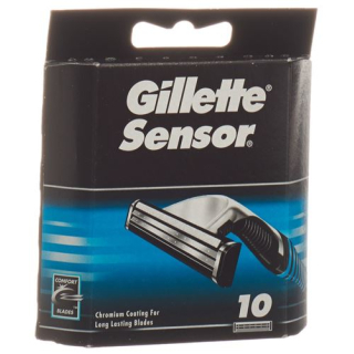 Gillette сенсор жүйесінің жүздері 10 дана