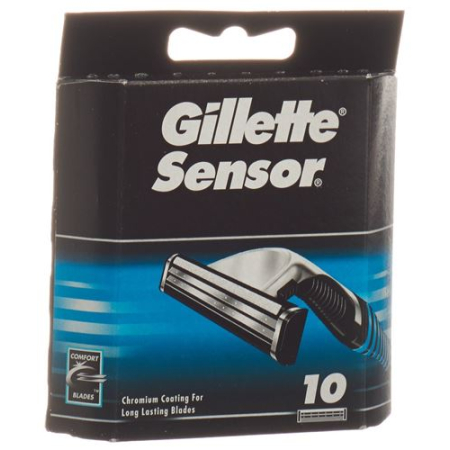 Gillette сенсор жүйесінің жүздері 10 дана