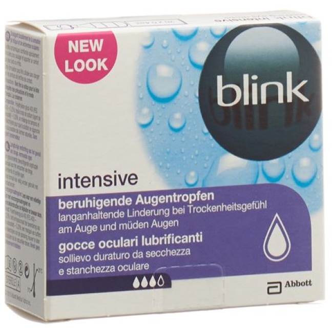 Blink Lágrimas Intensivas Gtt Opht UD 20 Monodosis 0,4 ml