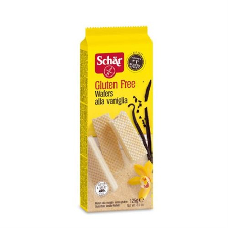 SCHÄR vanilla wafer bebas gluten 125 g