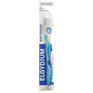Elgydium Whitening escova de dentes média