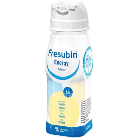 Fresubin Energy DRINK vanilija 4 Fl 200 ml