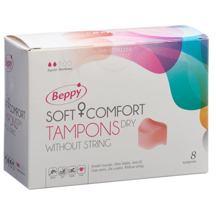 Băng vệ sinh Beppy Soft Comfort Dry 8 chiếc