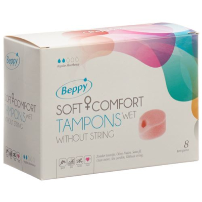 Beppy Soft Comfort Tampons Wet 8 հատ