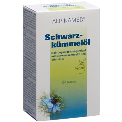 ALPINAMED Schwarzkümmelöl Kaps 100 db