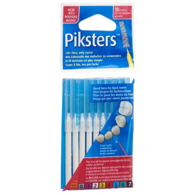 Piksters Interdental Brushes 2 10 பிசிக்கள்