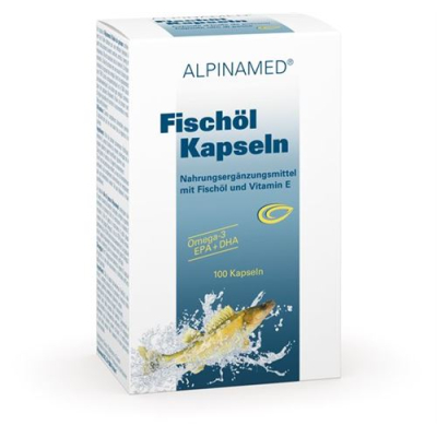 Alpinamed fiskeolje kaps 100 stk