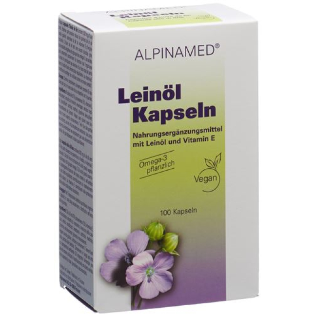 Alpinamed Linseed Oil 100 κάψουλες