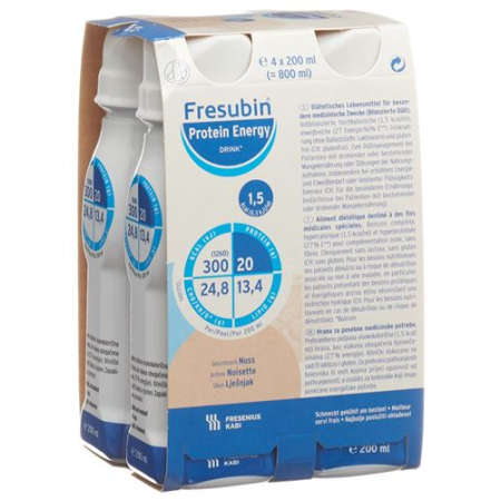 Fresubin Protein Energy DRINK Nut 4 x 200 ml