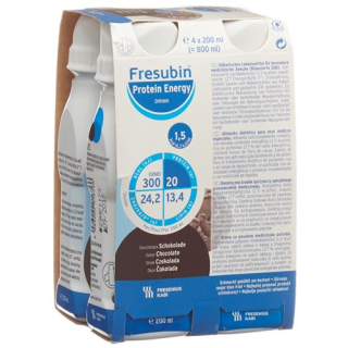 Fresubin Protein Enerji İçeceği Çikolata 4 x 200 ml