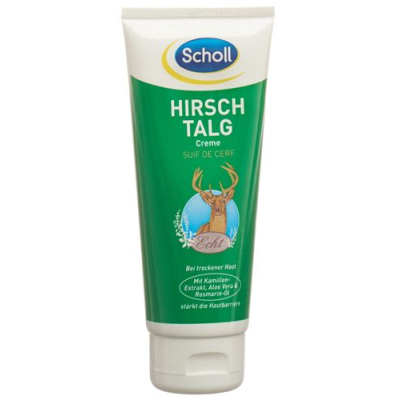 Scholl hirschtalg cream tube 100 מ"ל