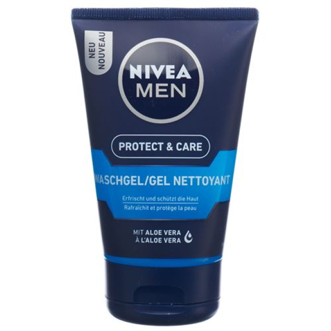 Nivea Men Protect & Care Gel Limpiador Refrescante 100 ml